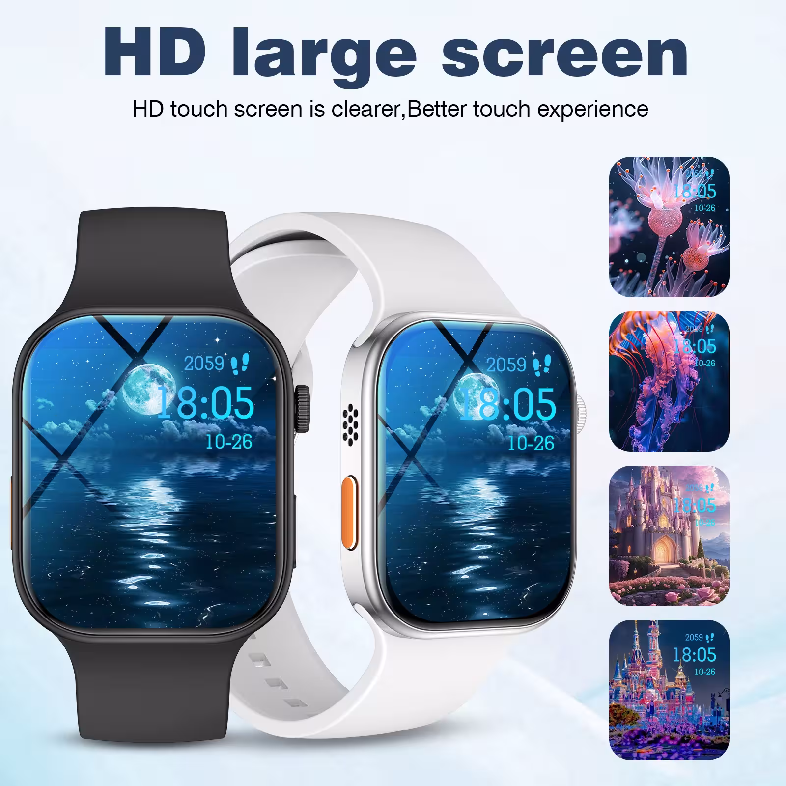 smart clock with screen