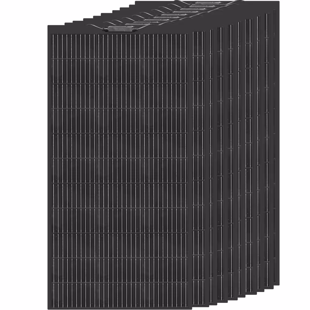 120W 1200W flexible solar panel charger for 240W 720W batteries