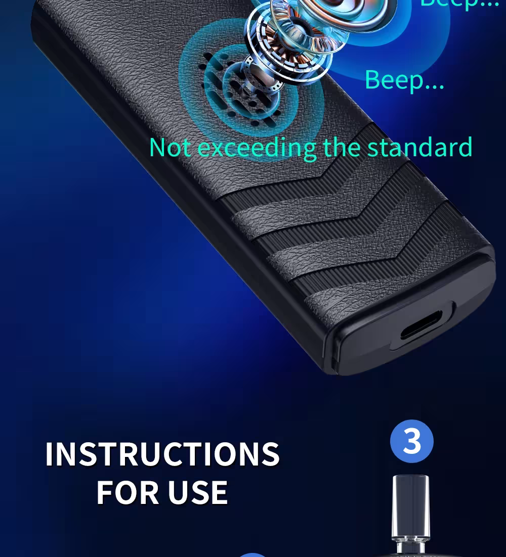 alkoholio testuotojas LCD