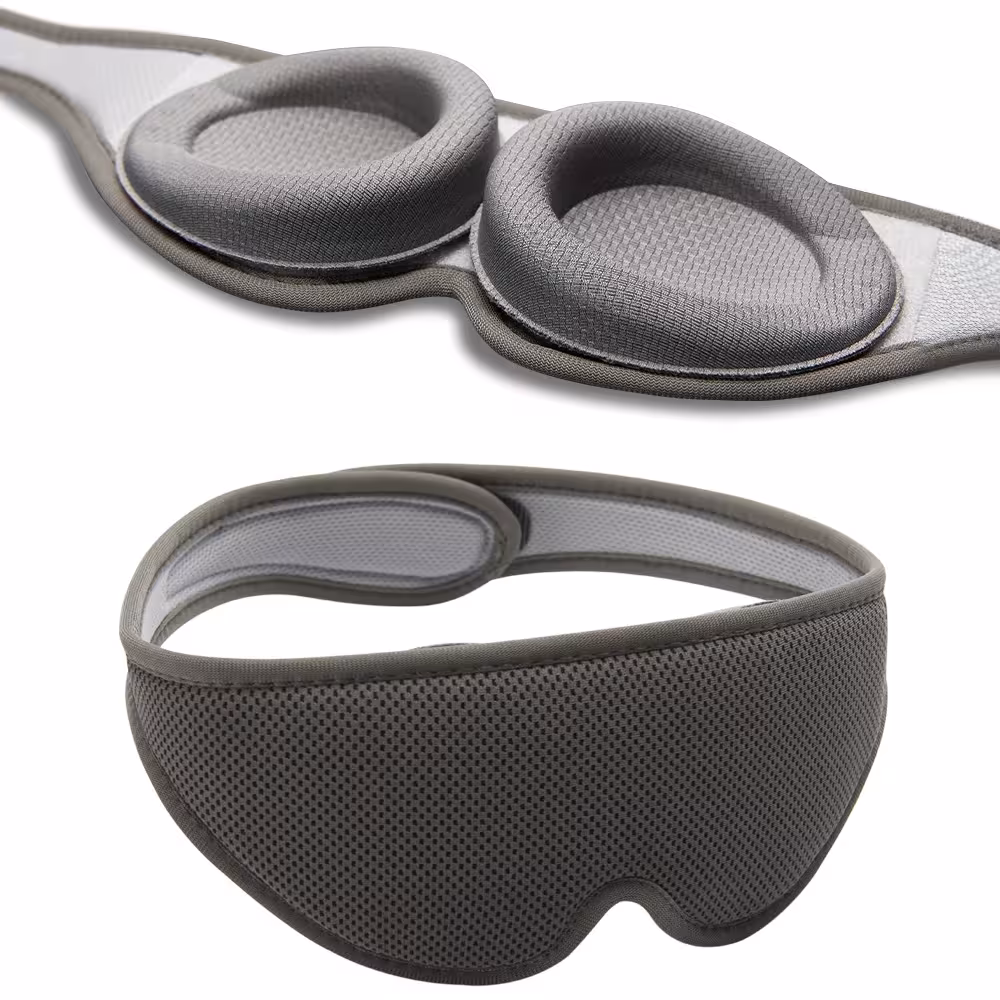 3D Miego kaukė 100% tamsinimas nulinis slėgis akims reguliuojama moterims ir vyrams