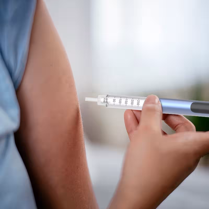 HumaGen insulino švirkštas 3ml suaugusiems kontroliuotai dozei be skausmo