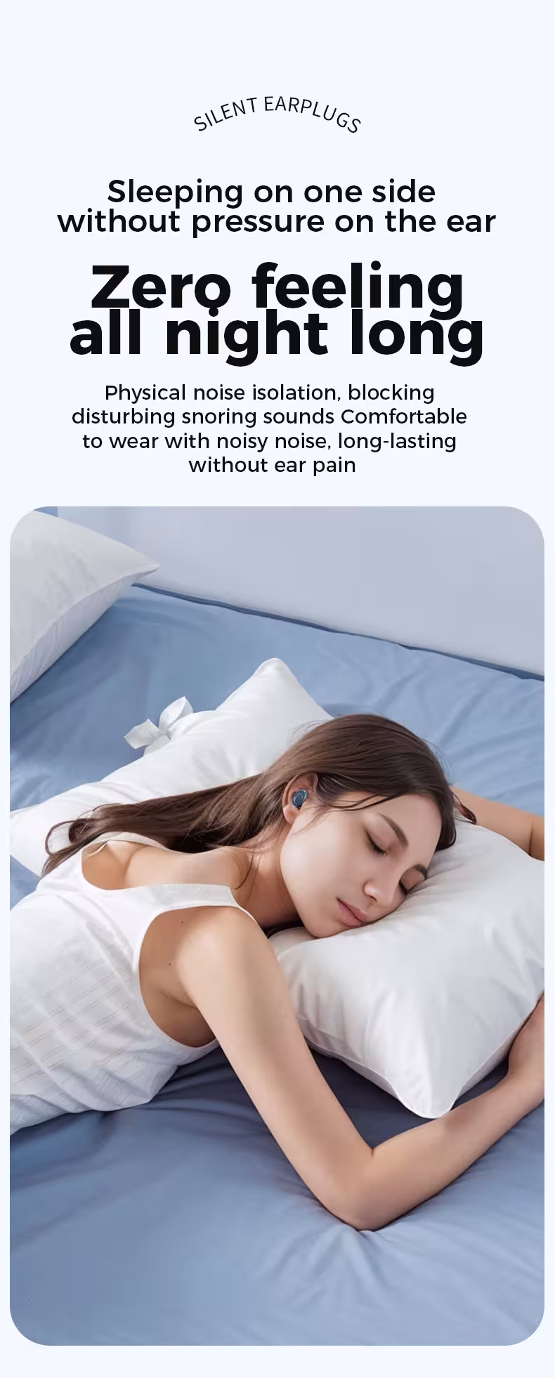 bouchons d'oreille silencieux pour dormir