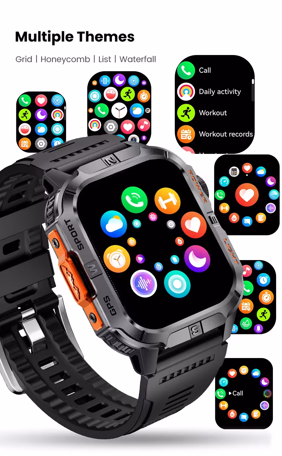 smartwatches with GPS compass