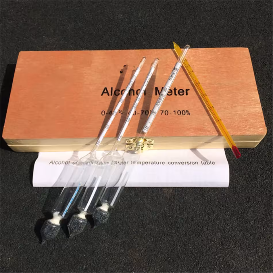 kit d'alcoolimètre/spiritomètre