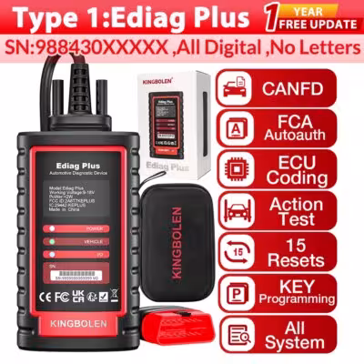 Thinkcar ThinkDiag 2 Tous les outils de diagnostic OBD2 avec le protocole CAN FD et le codage ECU