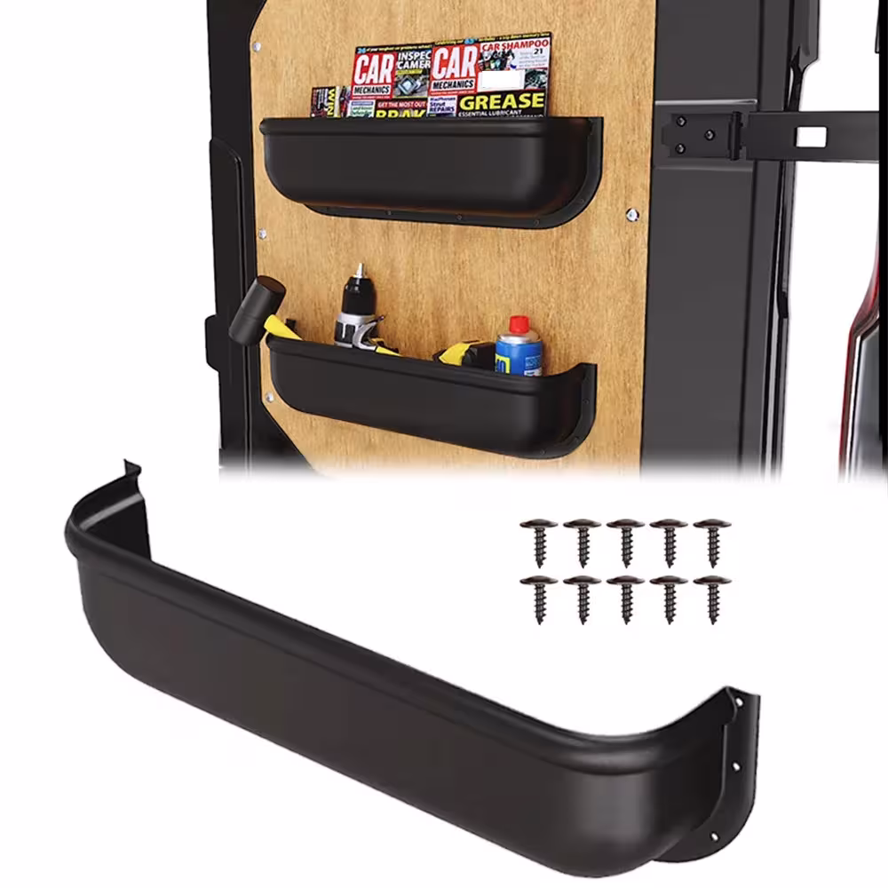 door storage box