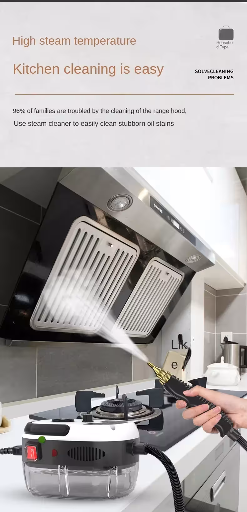 nettoyeur vapeur 2500W