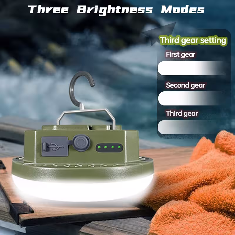 linterna LED portátil con imán
