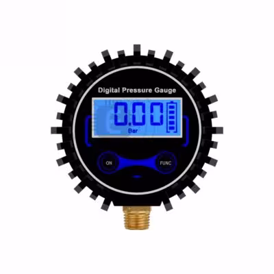 Skaitmeninis oro slėgio matuoklis 0-200 PSI su LED ekranu automobiliams