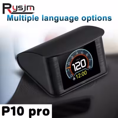 OBD2 Inteligentny licznik cyfrowy P10 PRO komputer samochodowy z ekranem głowy