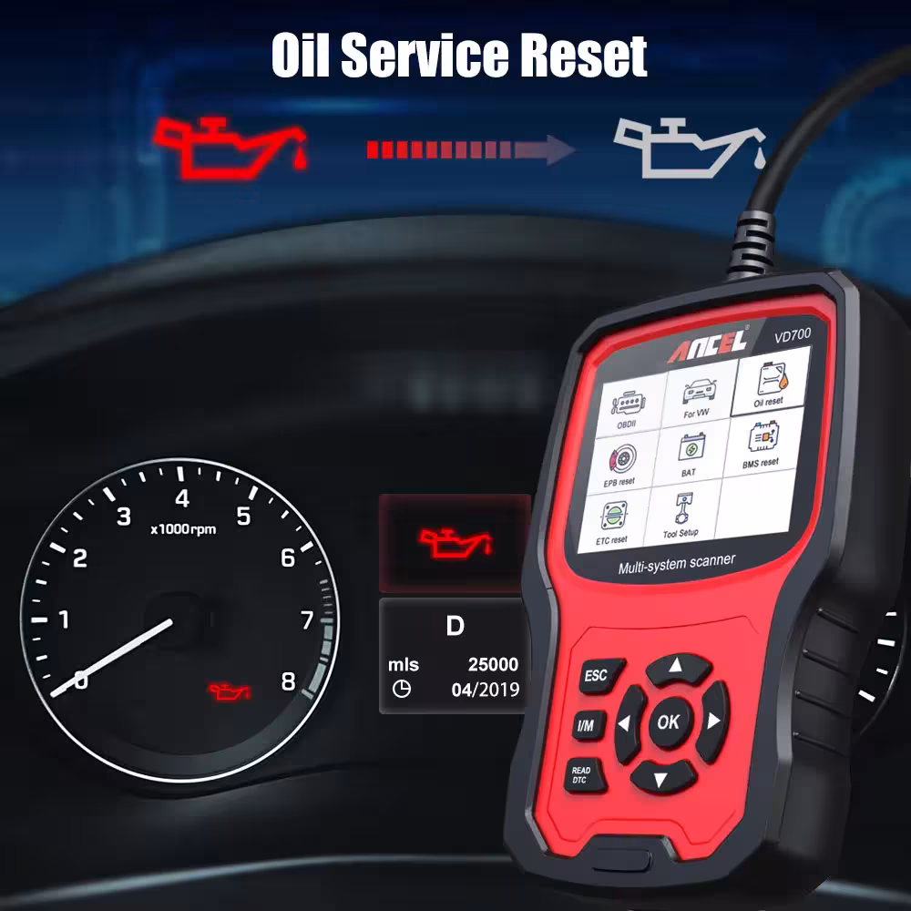 Escáner OBD2 para VW Audi