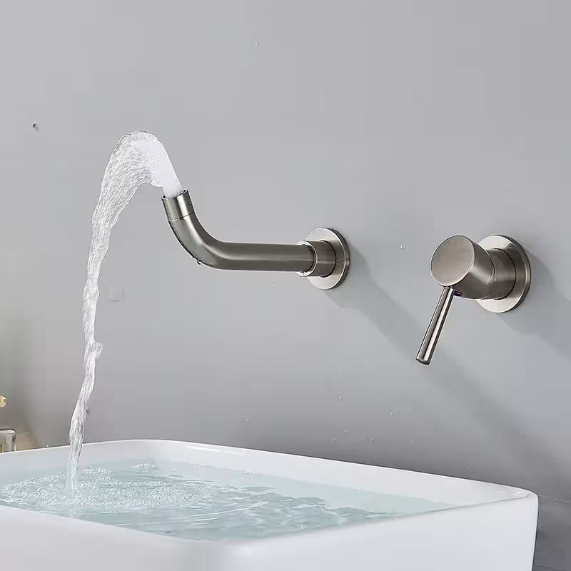 mélangeur de salle de bain en foin