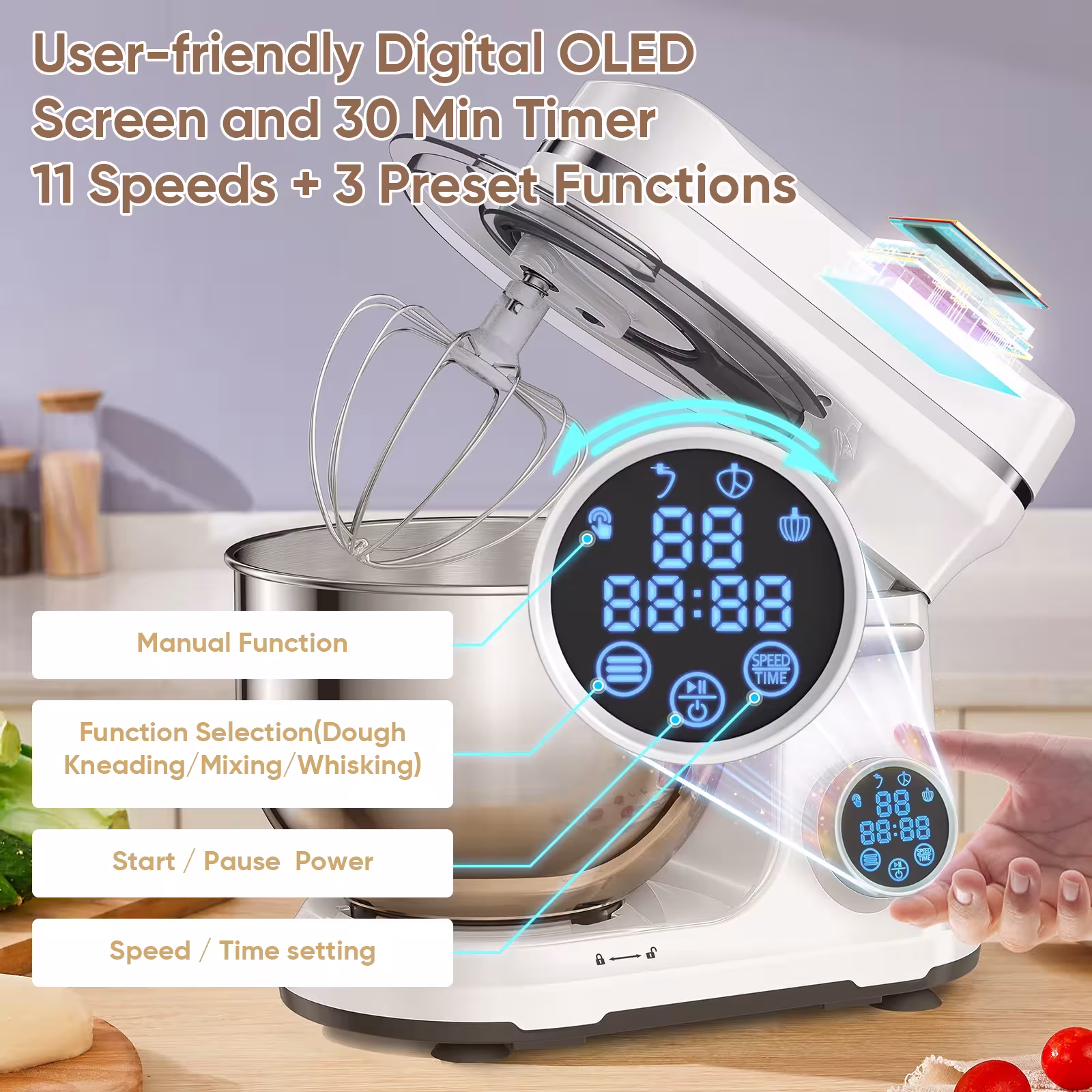 batidora de cocina 1200W