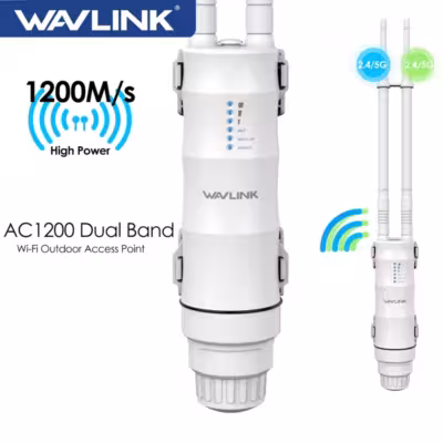 WAVLINK IP67 Sin riego WiFi exterior Router 300 Mbps PoE