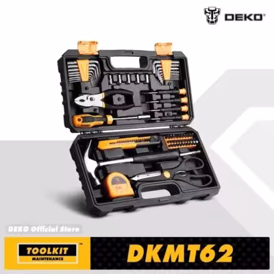 DEKO DKMT62 Kit d'outils à main pour voiture, matériau CR-V et S2