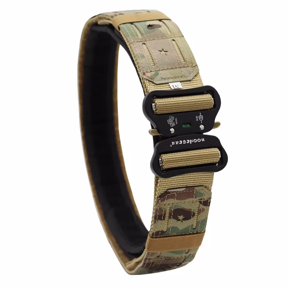 tactical belt with quick-release