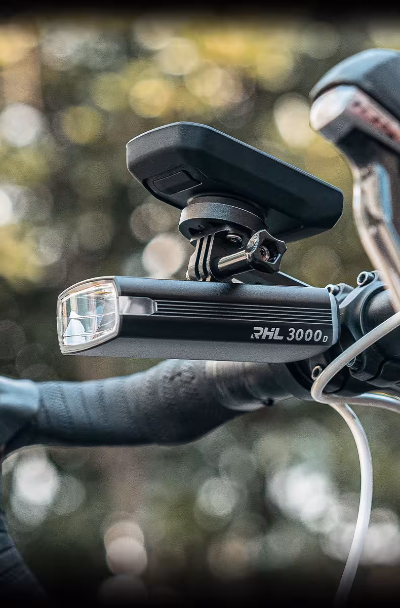 bicicletta lampada anteriore