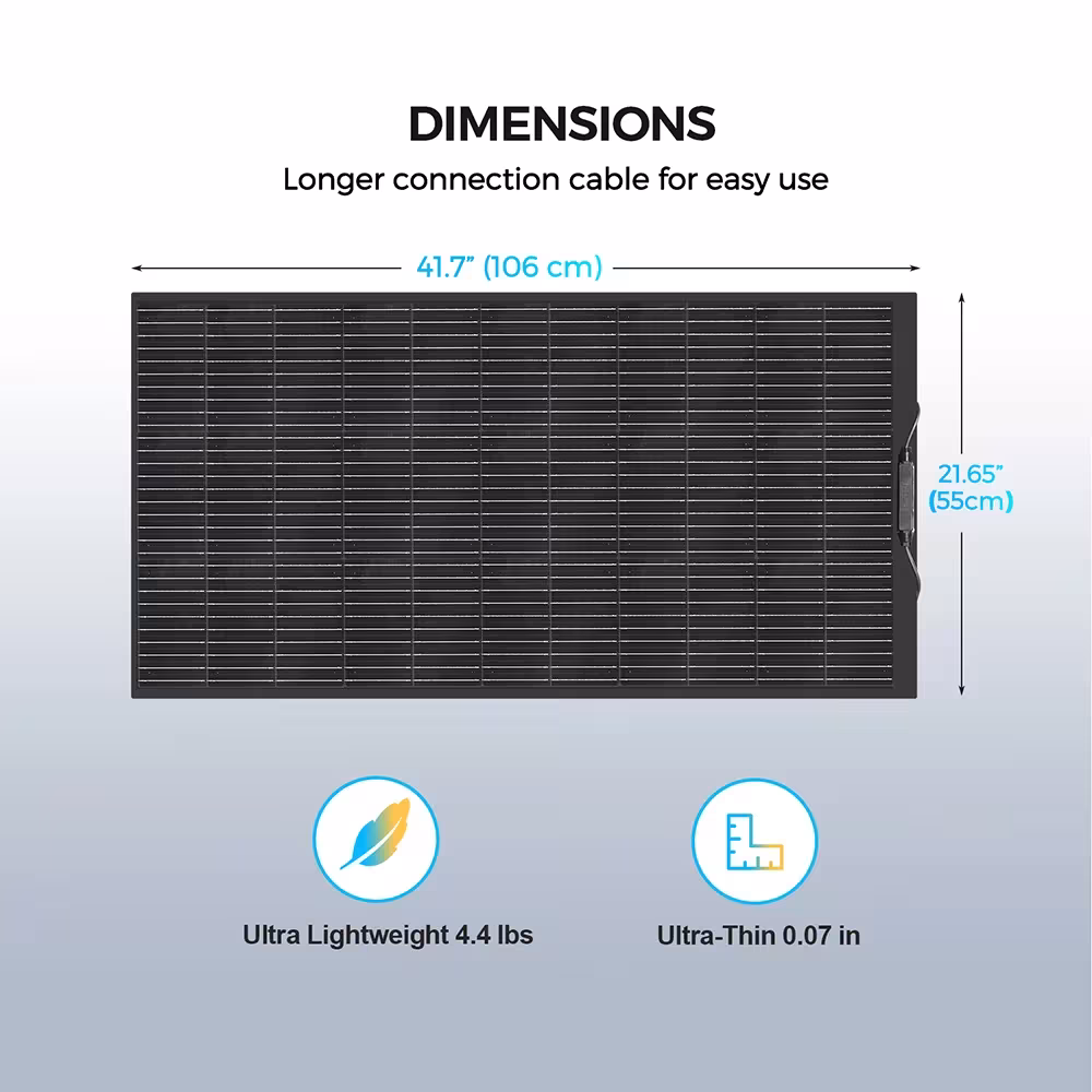 flexible solar panels