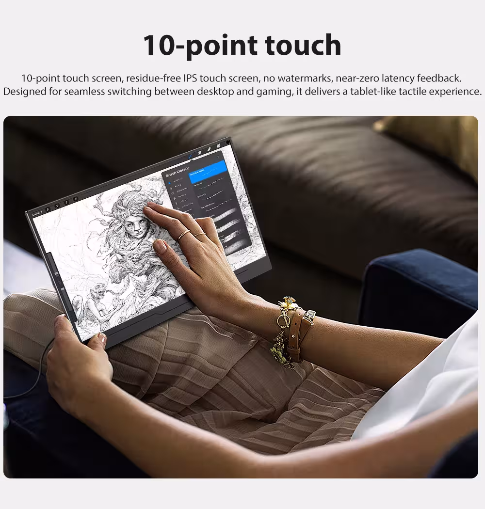 portable gaming monitor, 14 inch