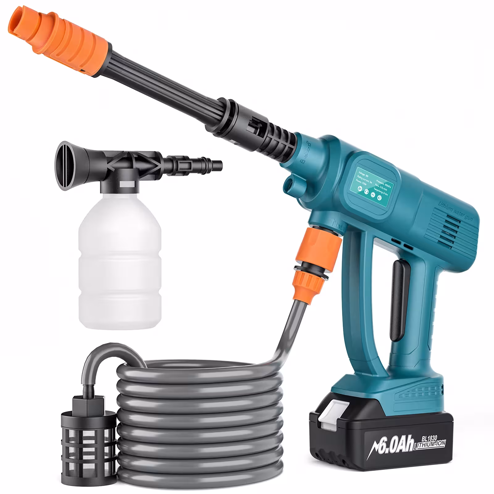 high-pressure wash nozzle