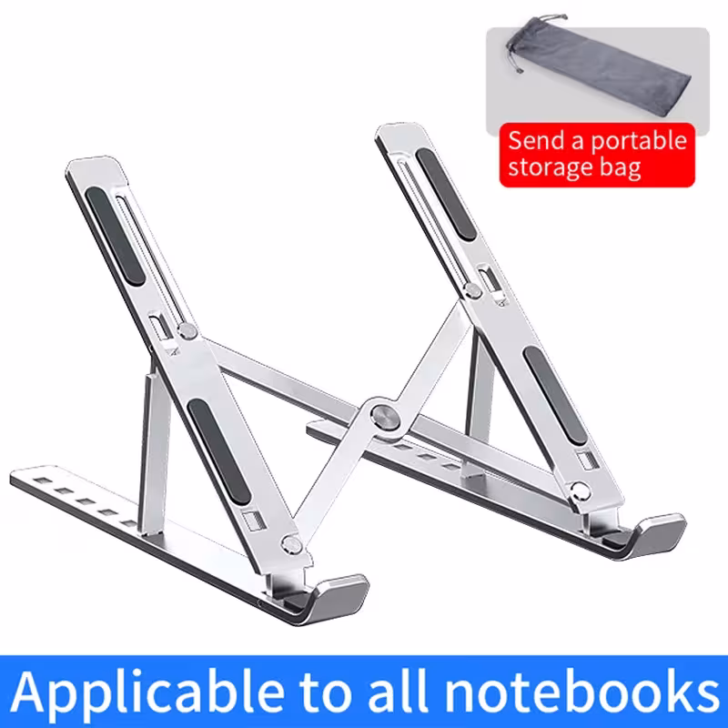 Soporte portátil de aleación de aluminio ajustable plegado
