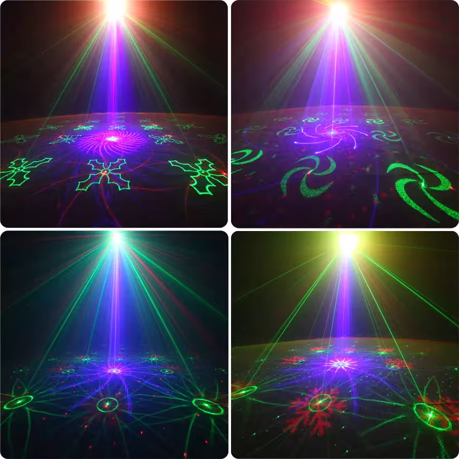 laser disco light projector