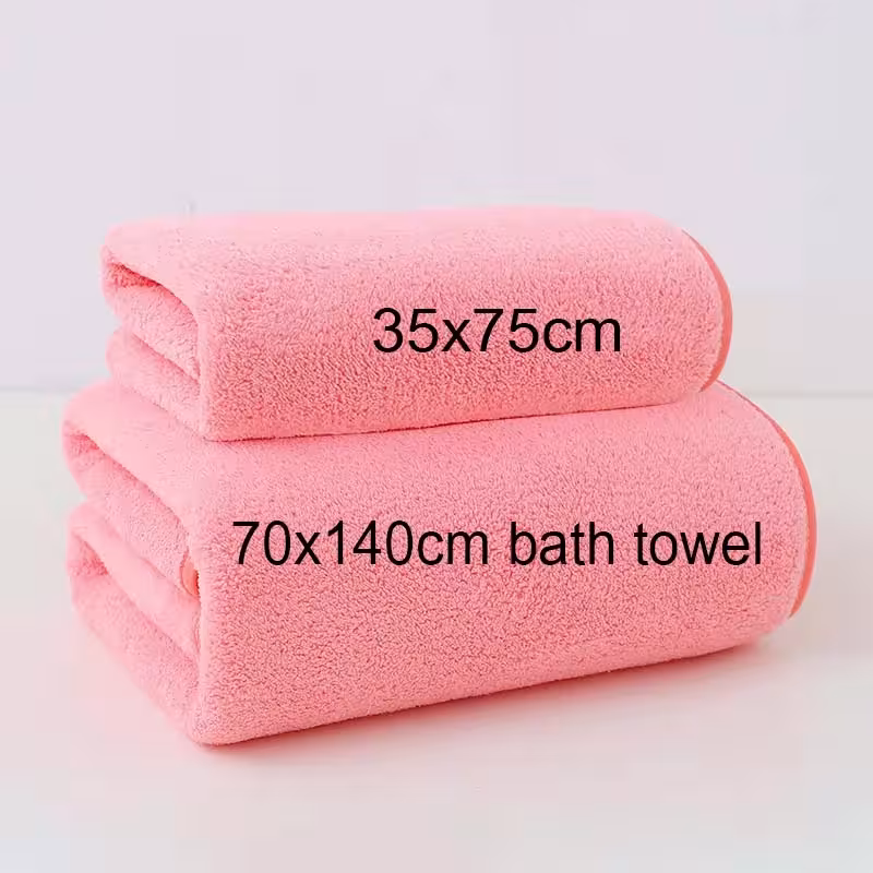 coral fleece towels