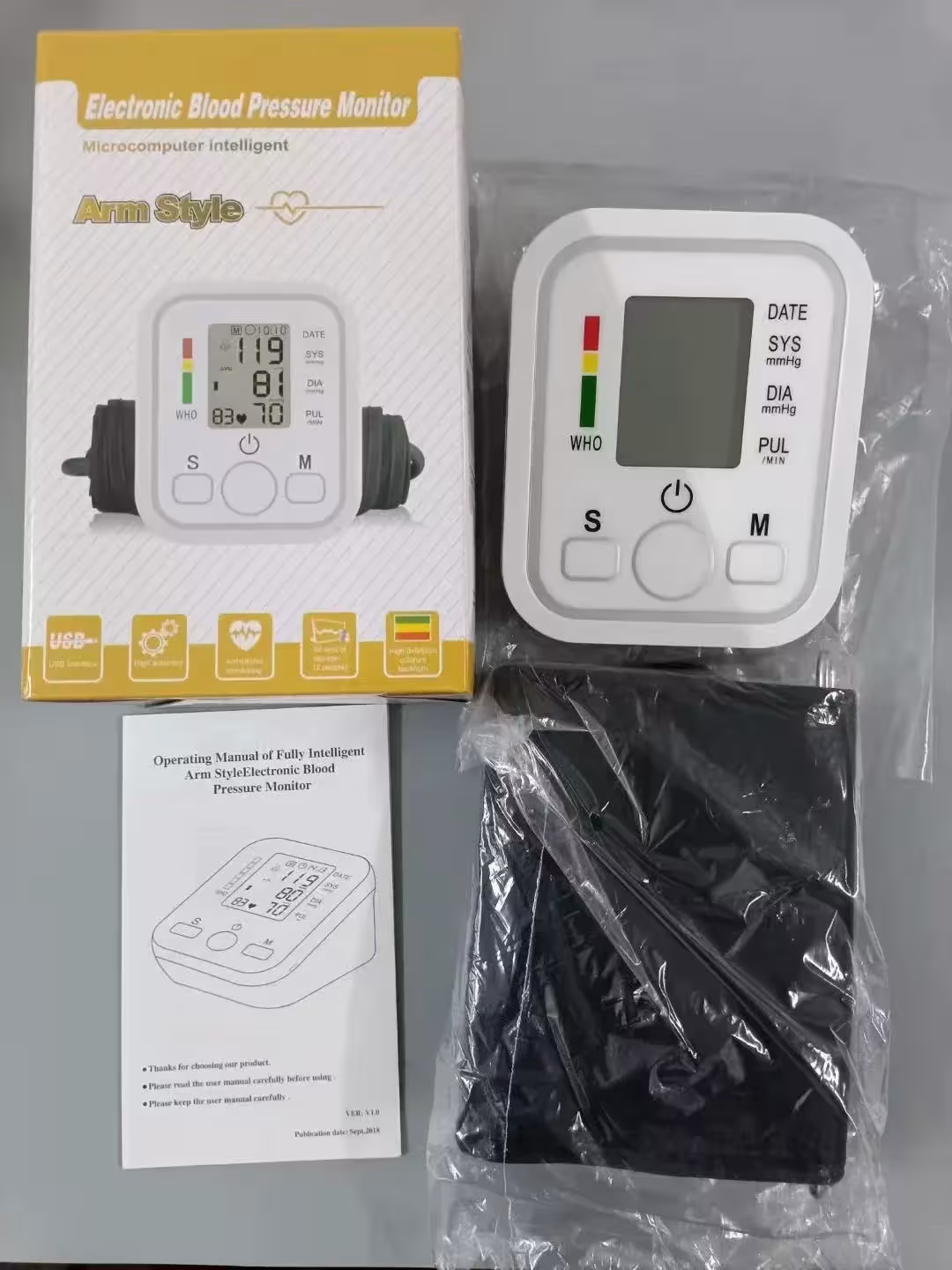 automatic blood pressure monitor