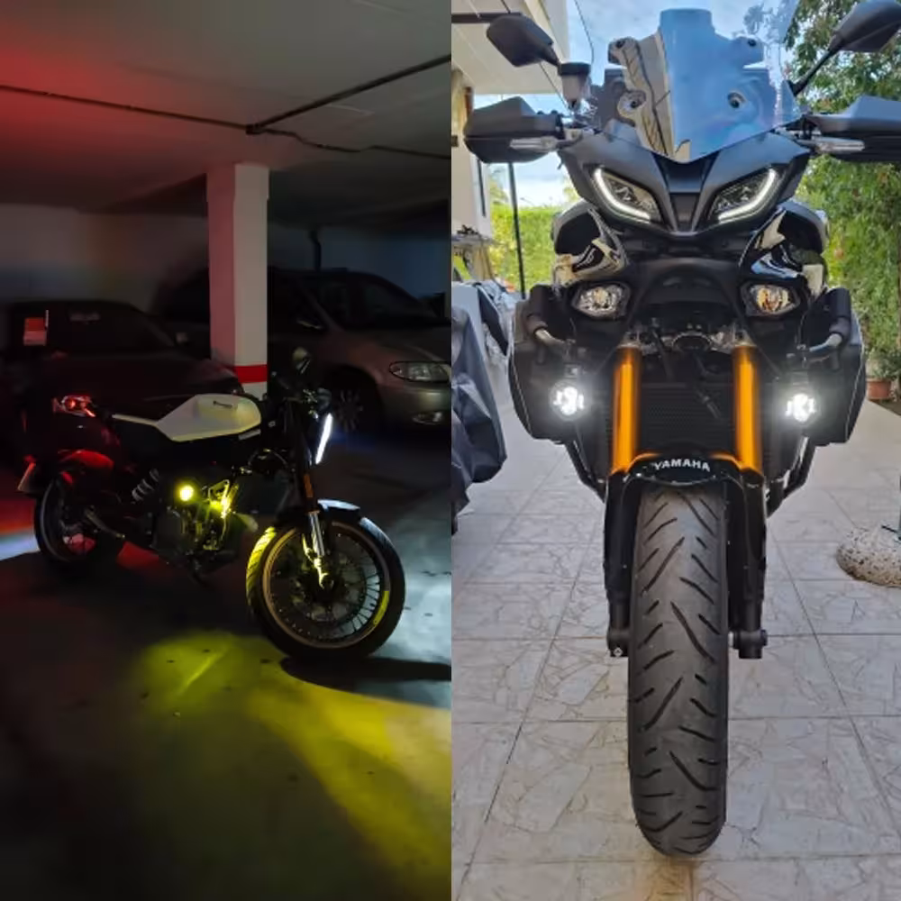 LED motorcycle lights 100W