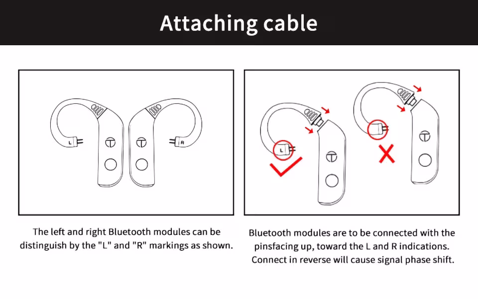 Adaptateur de câble sans fil Bluetooth