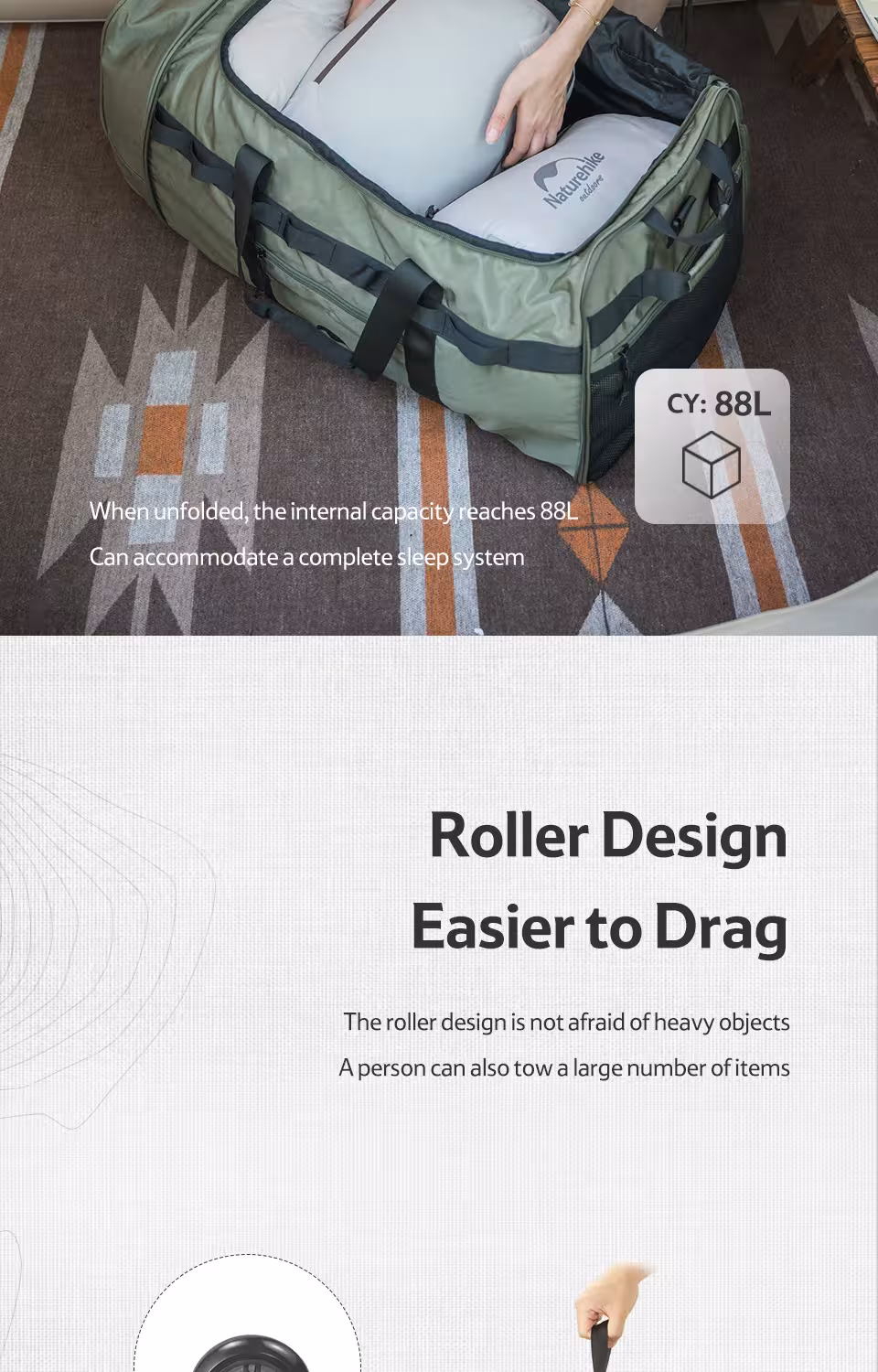 sac de voyage pliable