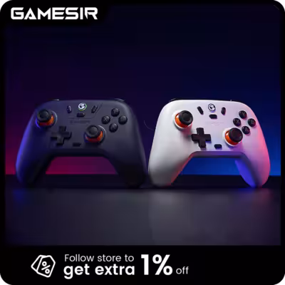 GameSir Nova Lite belaidis žaidimų valdiklis Nintendo Switch iPhone Android kompiuteriui