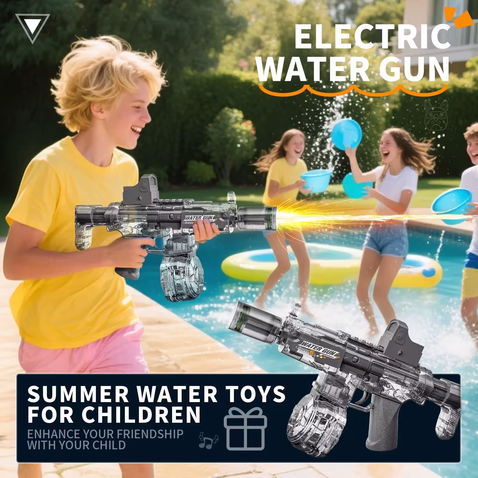 pistolet à eau électrique