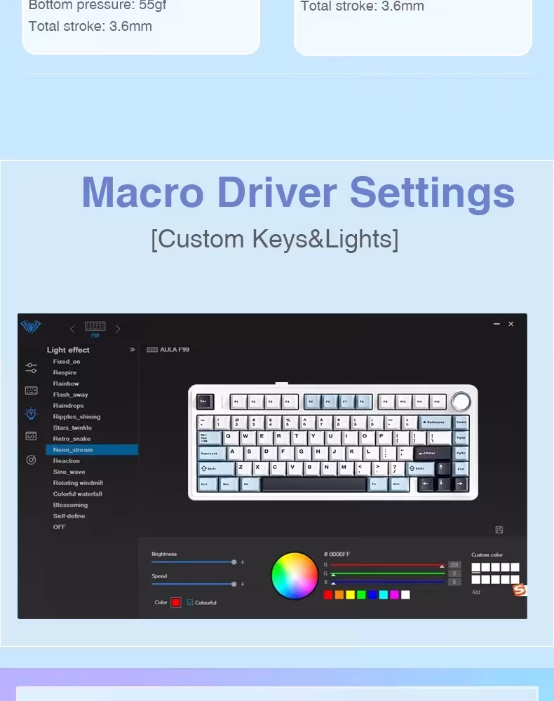 teclado mecánico para juegos