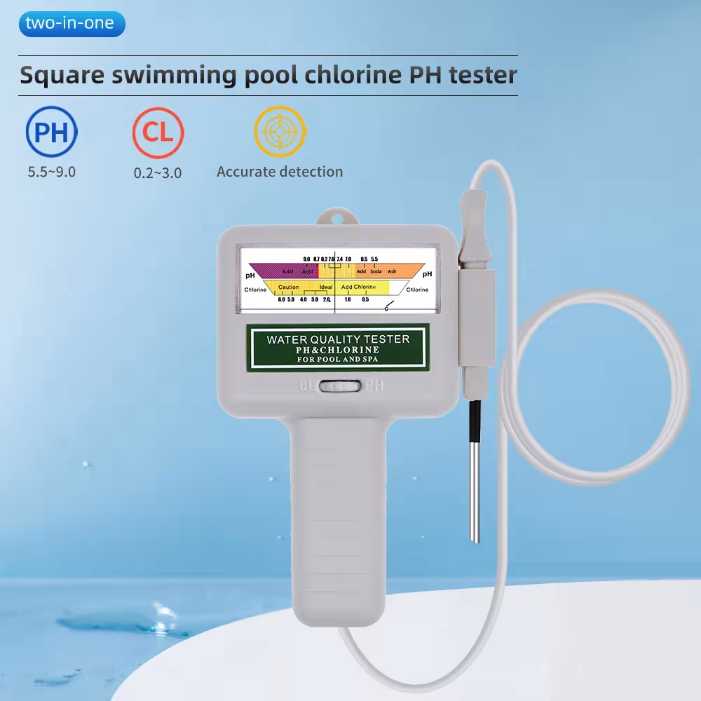 chlorine and pH measuring device