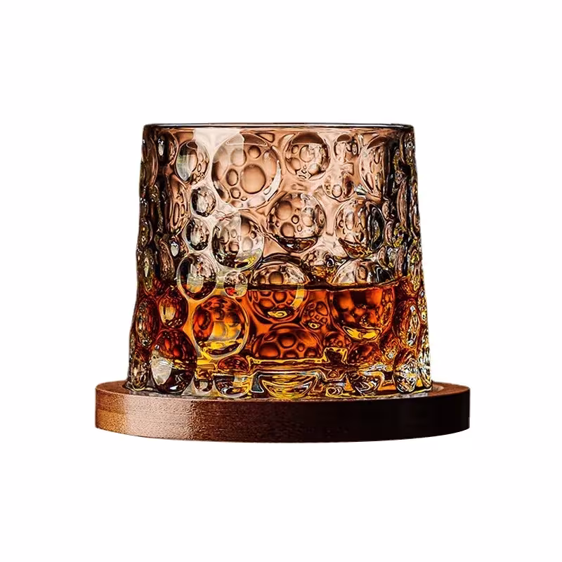 verre de cristal de whisky