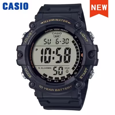Casio macho grandes ciferbares reloj electrónico multifuncional AE-1500WHX-1A