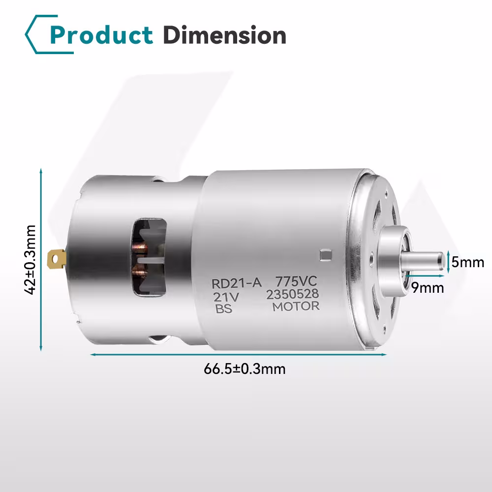 18V 775 brush motor