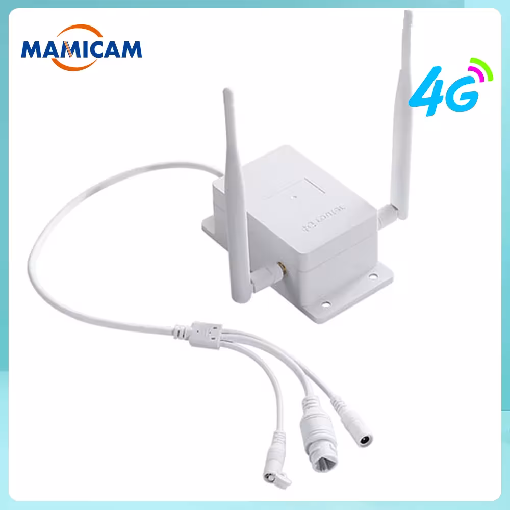 Routeur WiFi IP66 4G avec carte SIM et 3 antennes