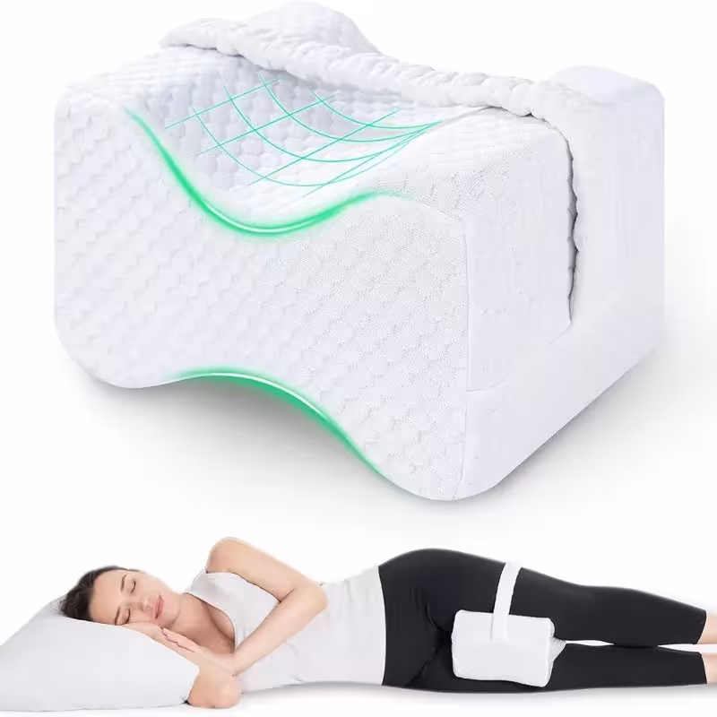 Coussin de route de sommeil latéral avec sangles de la mousse