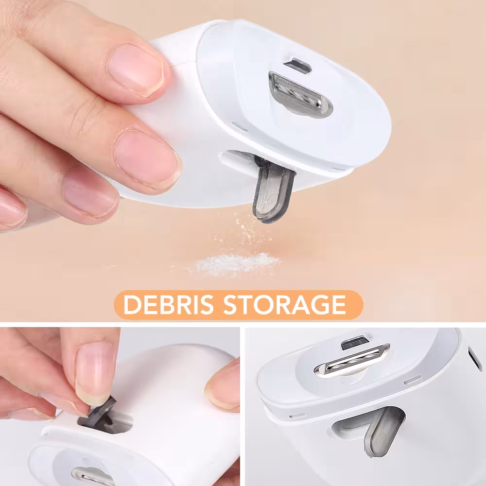 un clip de uñas eléctrico