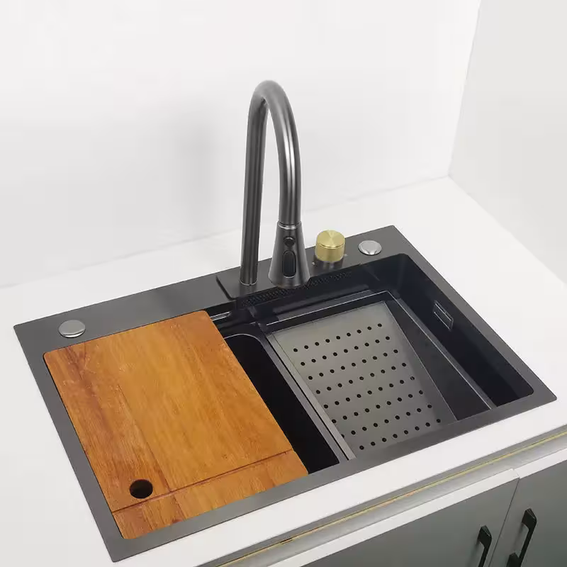 kitchen sink grey