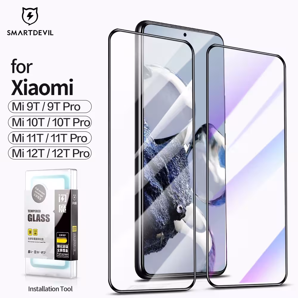 Protección de pantalla de vidrio templado SmartDevil Xiaomi Mi 14T