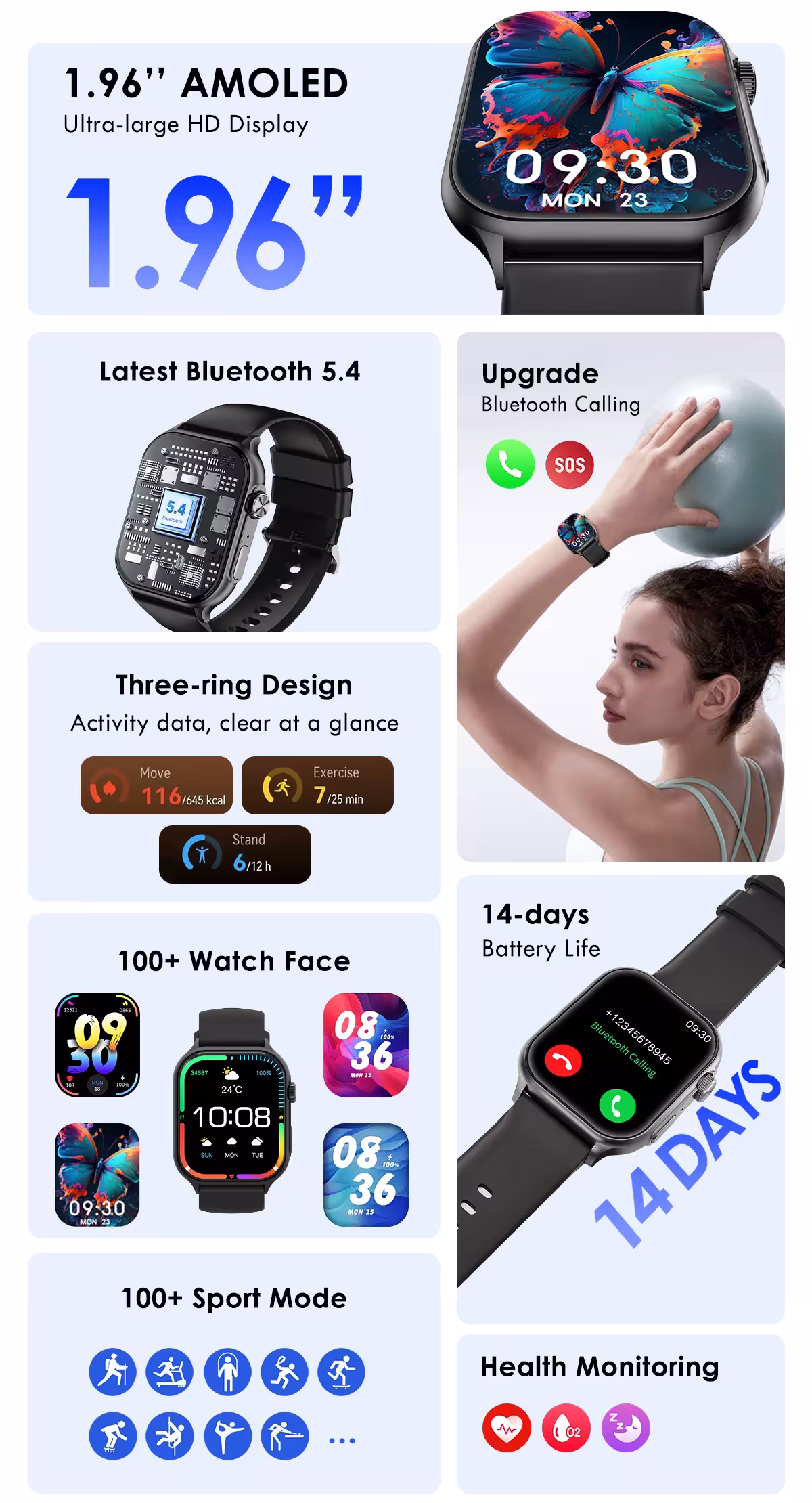 smart watch sporto laikrodis