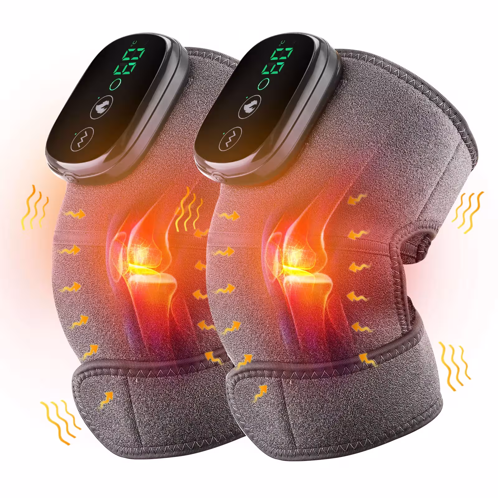 heated knee massage pad