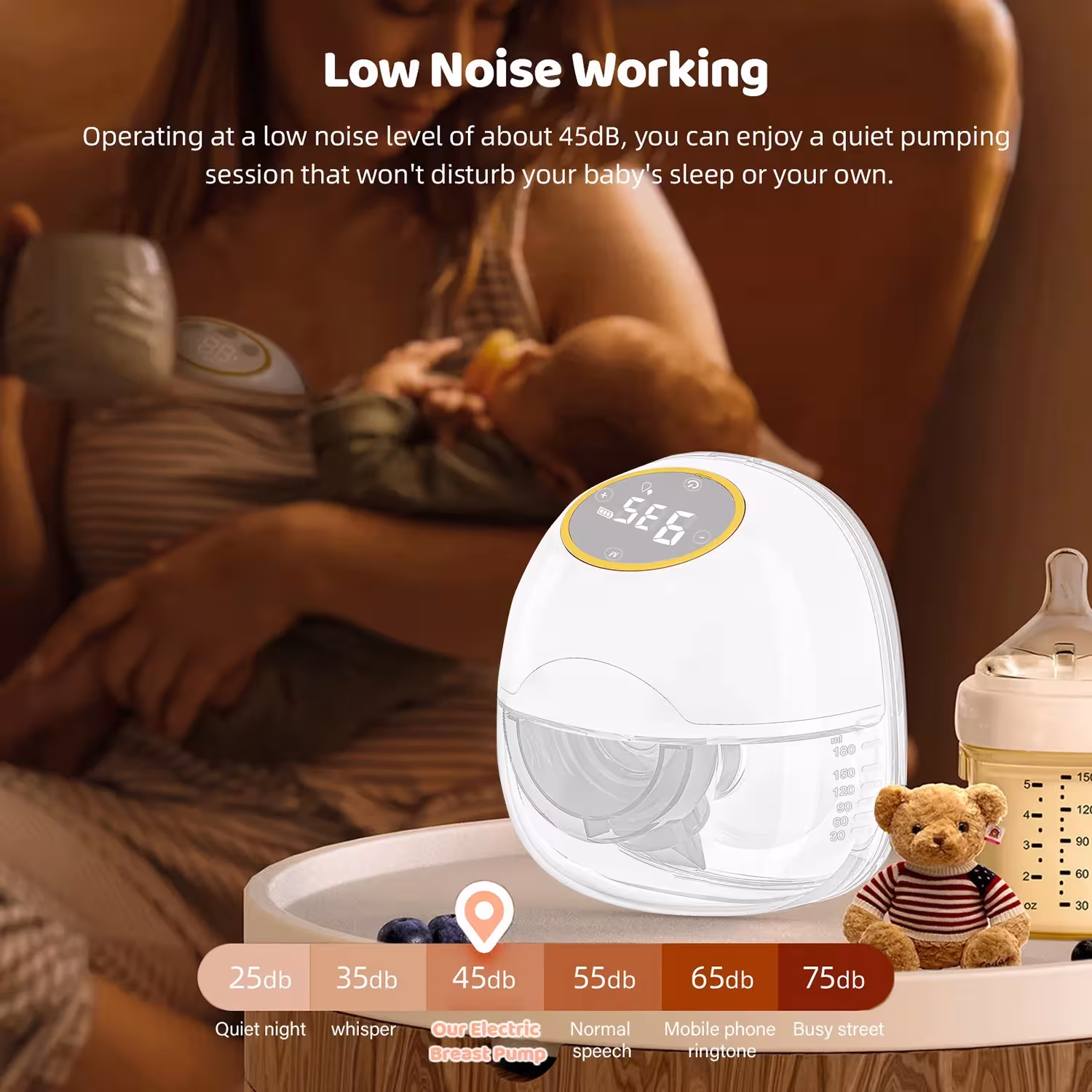 smart electric breast pump
