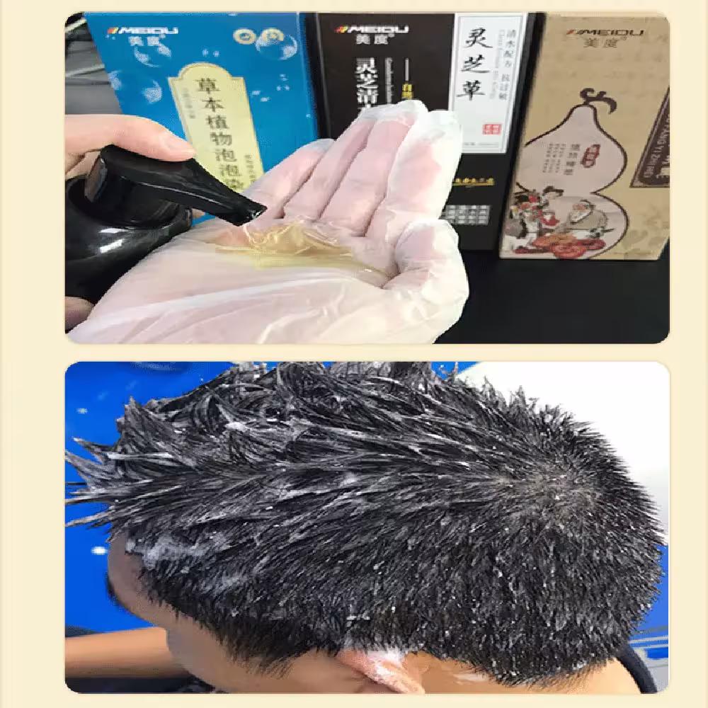 Haarfarbe schwarz