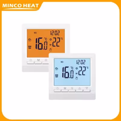 Termostato programmabile per caldaia a gas MINCO Heat ME83 con display LCD