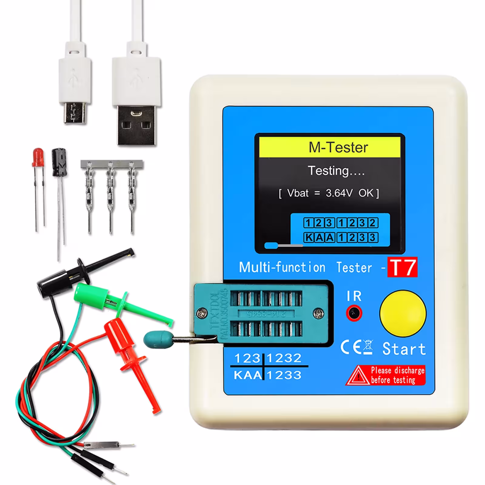 transistor tester multimeter