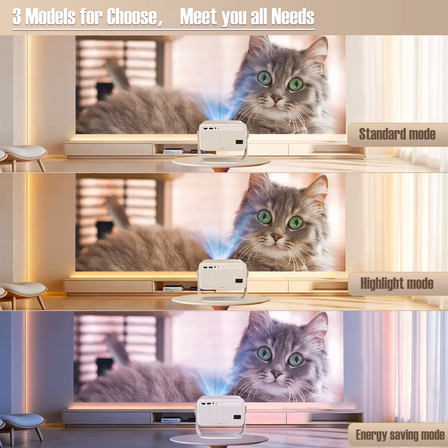 portable projector 1080P